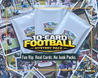 10-Karten Fußball Mystery Pack | BÜNDELN & SPAREN | 10 Packungen