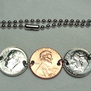 kids jewelry charms 2009 Penny Bracelet all four reverse designs gifts PENNY Bracelet Charm lobster claw ends attach to chain of choice