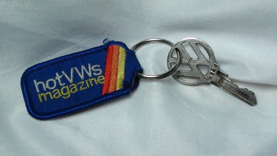 Photograph of VOLKSWAGEN Car Keys on Hotvws Keychain VW Bug Keys