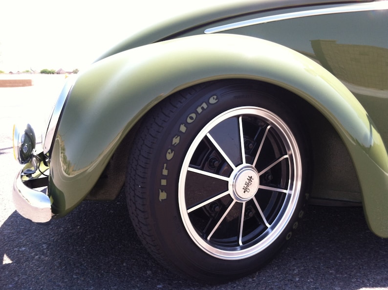 PHOTOGRAPH of VOLKSWAGEN BEETLE Front Tire Vw Bug Etsy