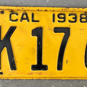 1930 license plate - Etsy 日本