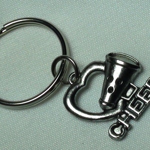 Cheer Keychain, cheerleading keychains, gifts for cheerleader, unique gifts, cheer keychain, keychains, competitive cheer keychains, cheer