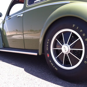 PHOTOGRAPH of VOLKSWAGEN BEETLE profile, vw bug, Volkswagen, vw photography, Firestone tires, show car, cool cars, custom car photos, unique
