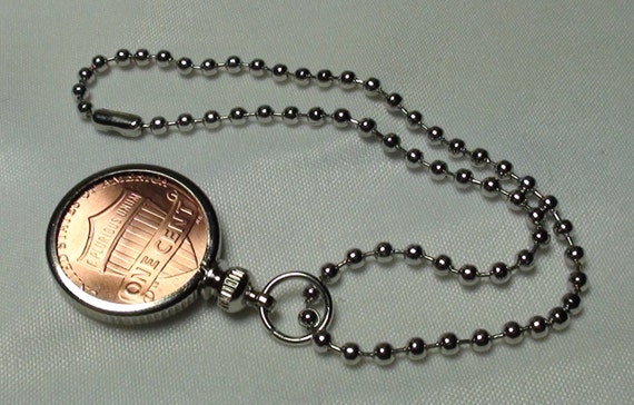 Wedding Gifts for men Lucky Penny Anniversary Penny Charm Bezel YOU PICK YEAR Birth Year Birthday Necklace charm Bracelet Charms