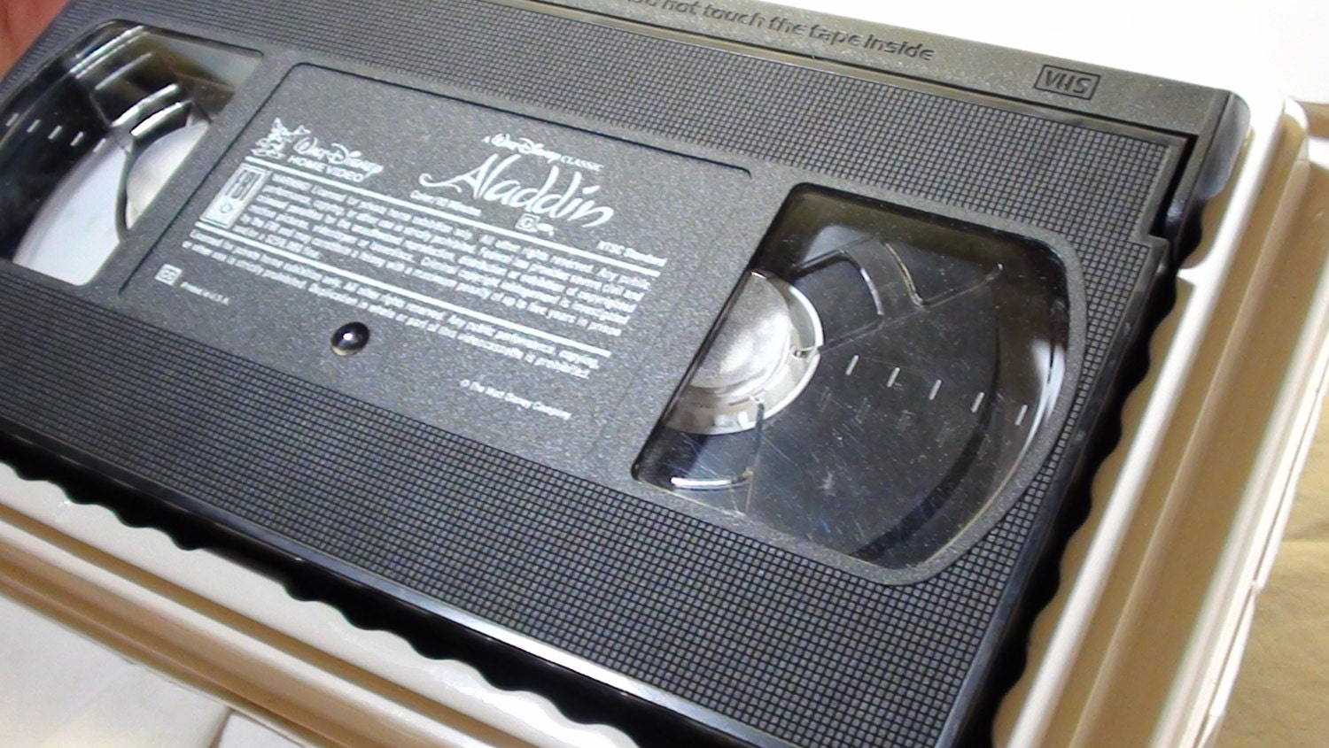 Aladdin cassette vidéo VHS Disney diamant noir classique Walt Etsy France