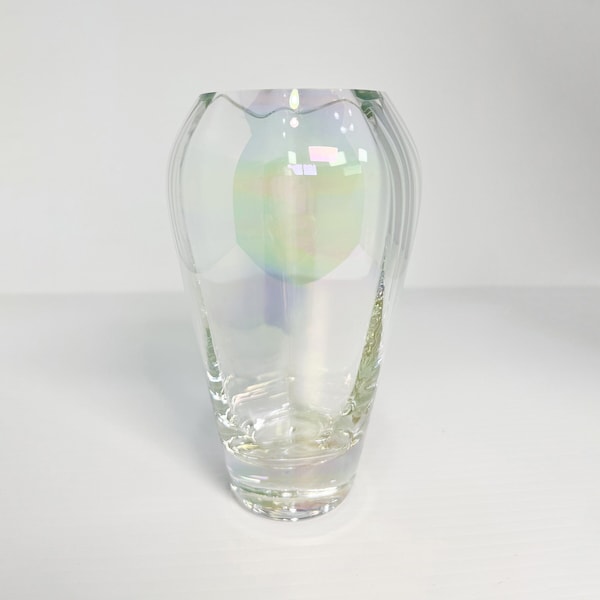 Krosno Crystal Vase Etsy