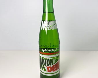 Vintage Mountain Dew Yahoo Soda Bottle – 10 oz, Memphis TN