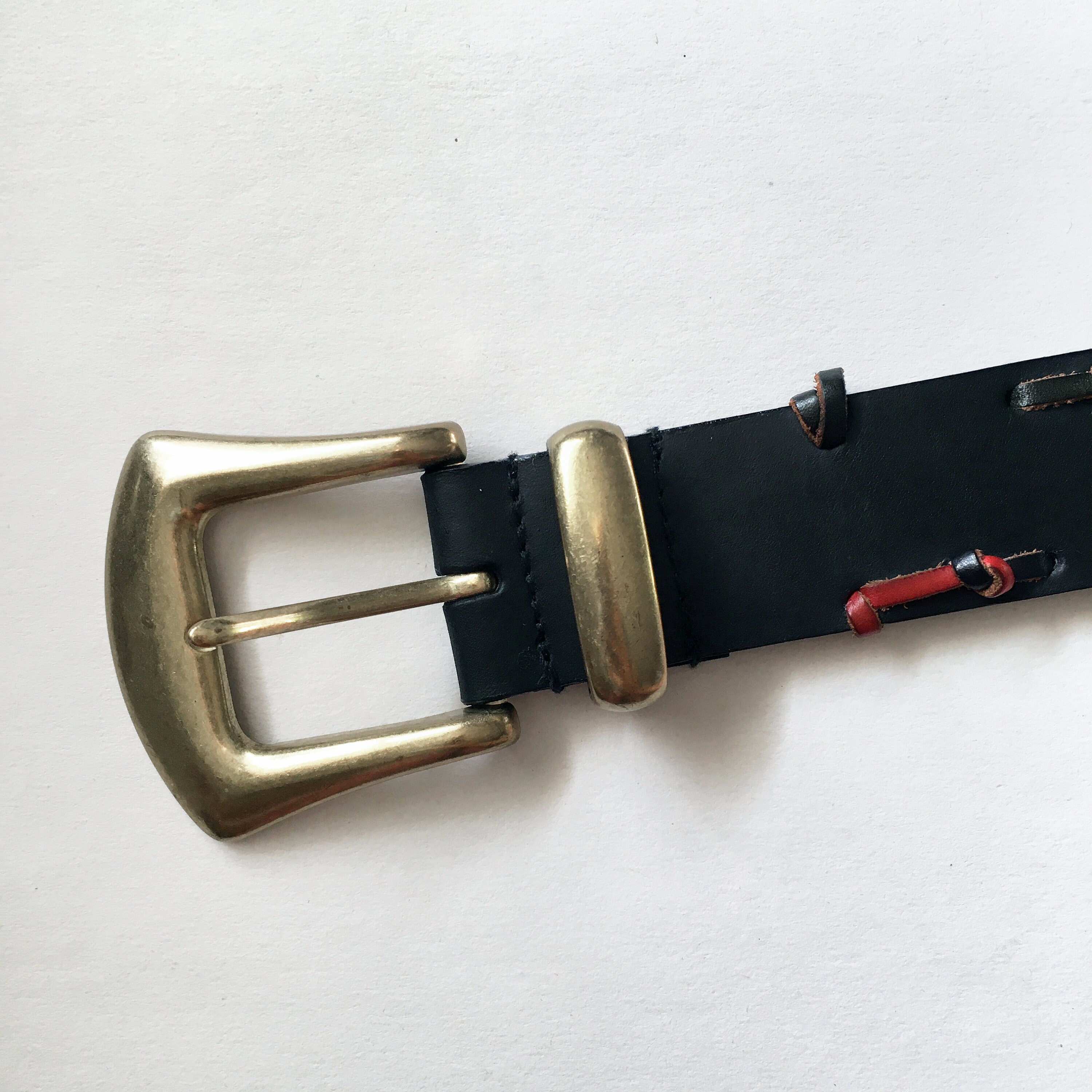 The Limited Vintage Genuine Leather High Waisted Belt Womens Size Large The Limited Vintage Leather High Waisted Belt - Etsy main image 4