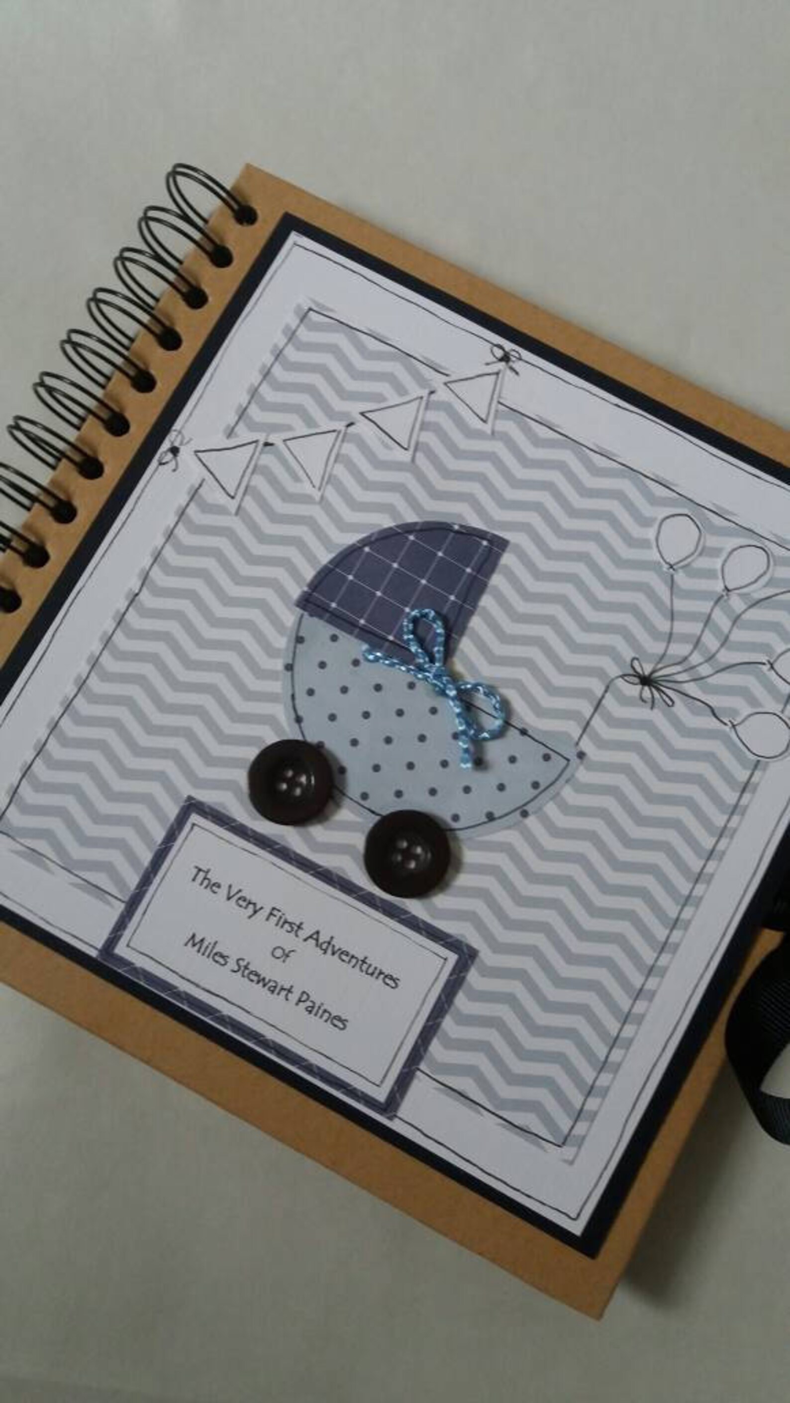 Baby Photo Album Scrapbook Memory Booknew Baby Gift Baby Etsy