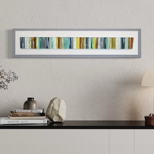 Modern glass art Glass wall art 3D wall art Wall sculpture Fused glass art Living room wall art Hotel wall art Wall installation art