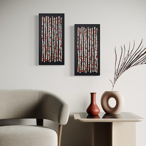 Modern glass art Fused glass wall art Contemporary glass wall art Glass art Living room wall art Hotel wall art Office wall art