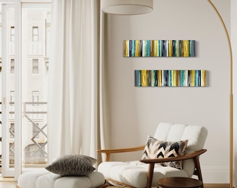 Modern Fused Glass Wall Art: Handmade 3D Sculpture