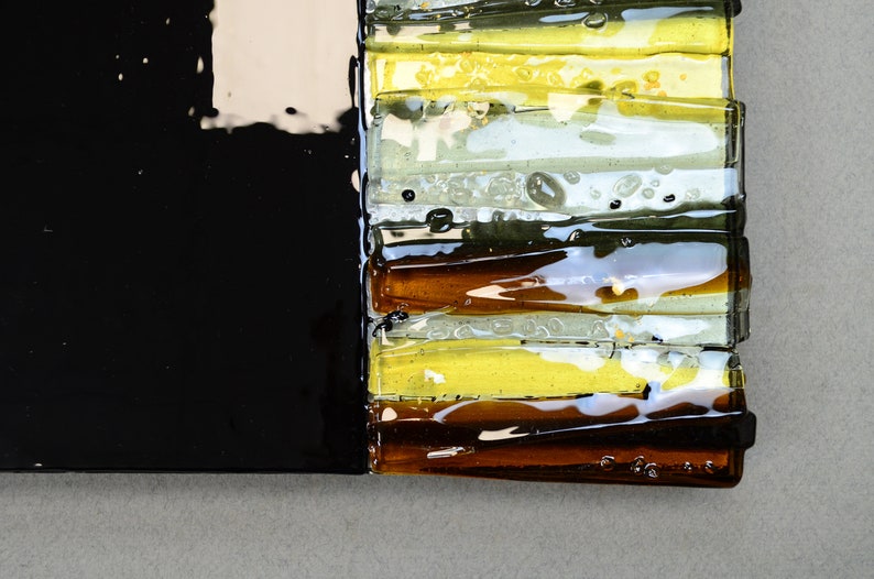 Modern Glass Art Office Wall Art Contemporary Glass Wall Art Etsy