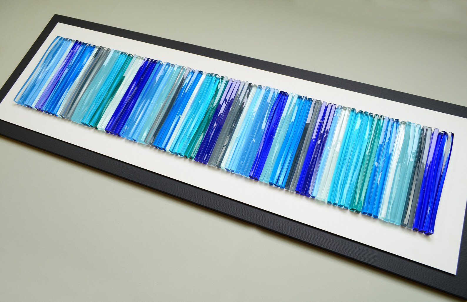 Large Glass Wall Art 3D Wall Art Modern Glass Art Glass Art Etsy
