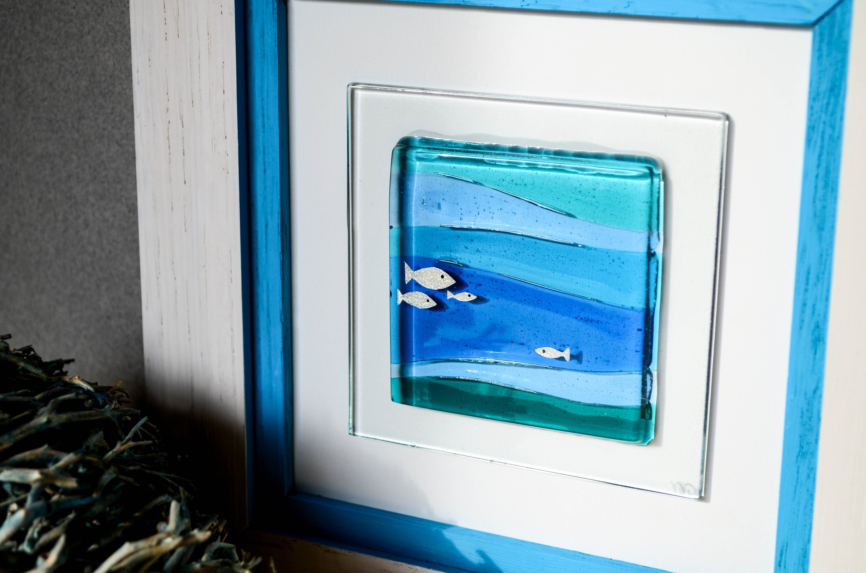 Beach Decor Beach Wall Art Ocean Decor Bathroom Wall Art Glass Etsy