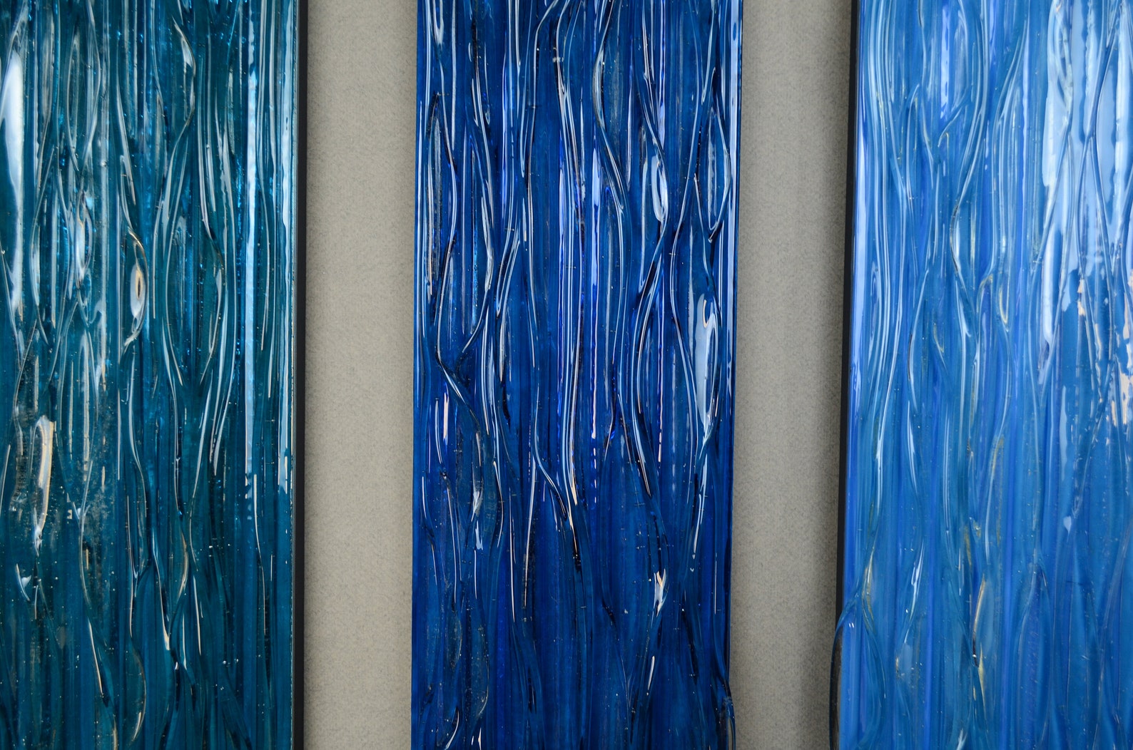 Modern Glass Wall Art Wall Sculpture 3D Glass Wall Art Etsy