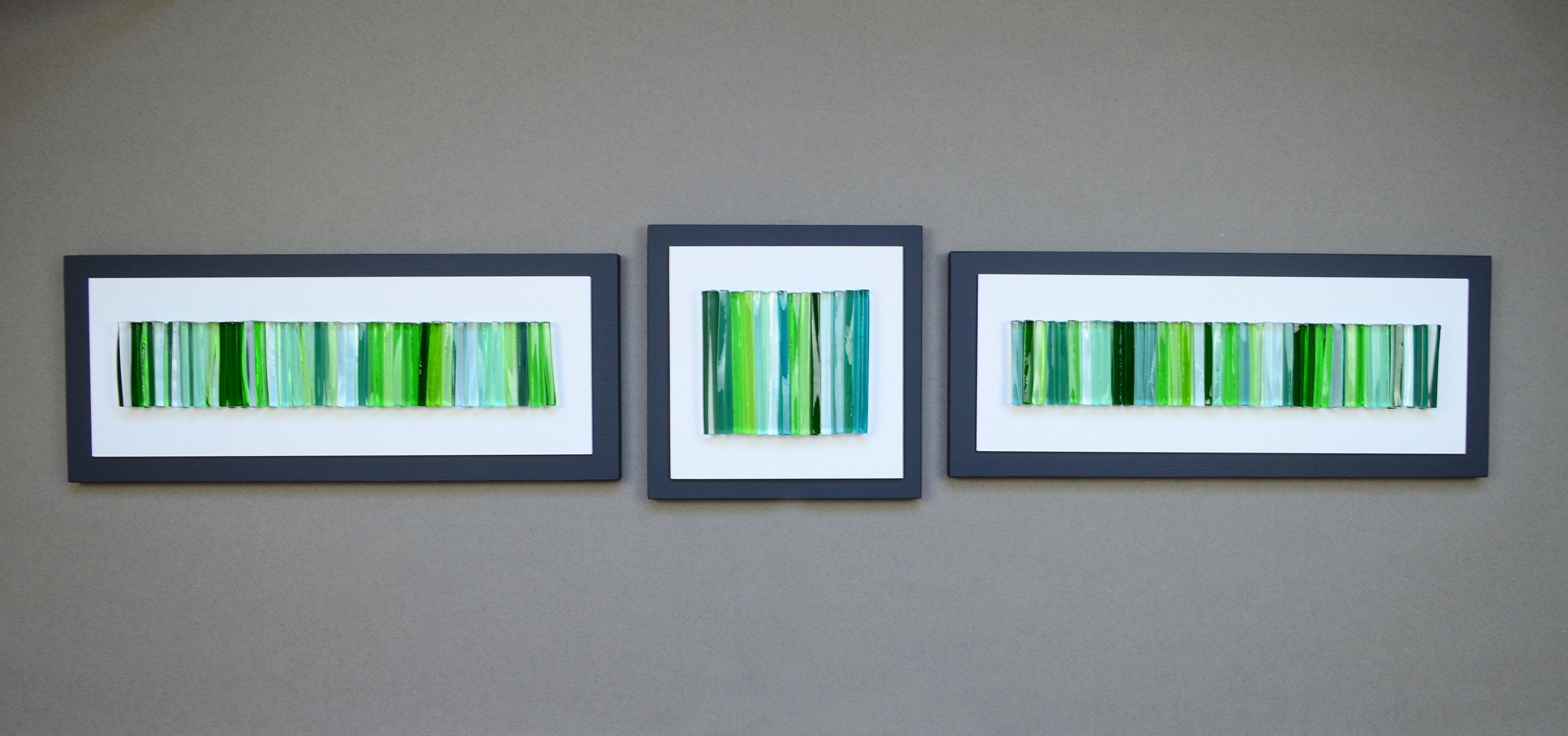 Modern Glass Art 3D Wall Art Fused Glass Wall Art Glass Art Etsy