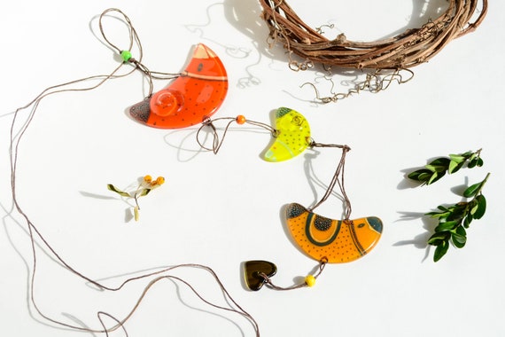 Bird Decor Suncatcher Bird Ornaments Birds Glass Art Bird Art Etsy