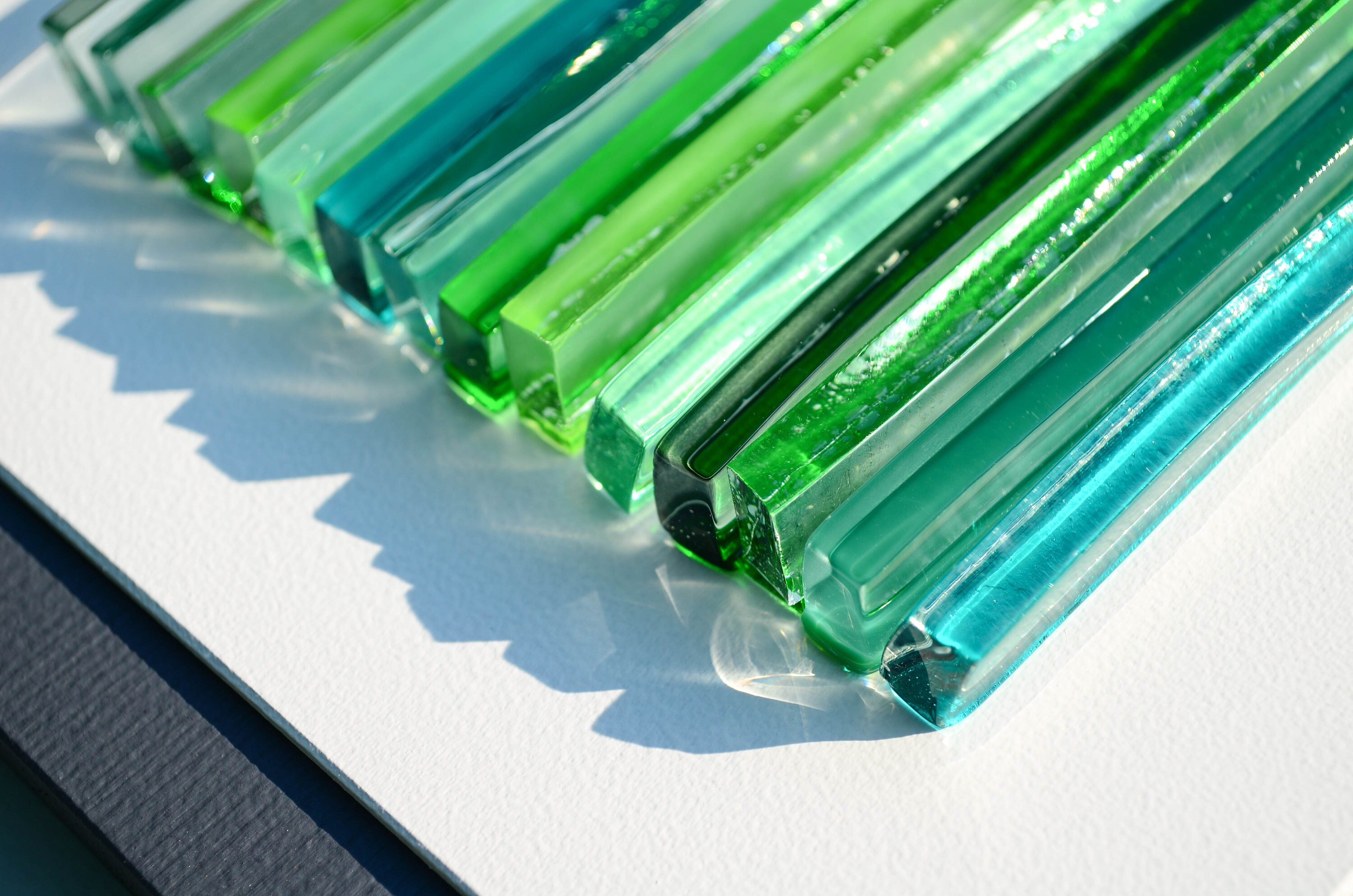 3d Wall Art Wall Sculpture Glass Wall Art Green Art Wall Panel Etsy