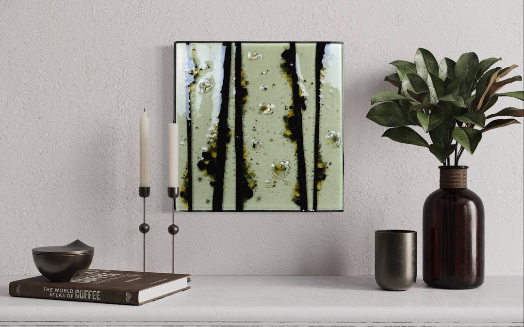 Contemporary Glass Art Modern Glass Art Abstract Glass Art Fused Glass