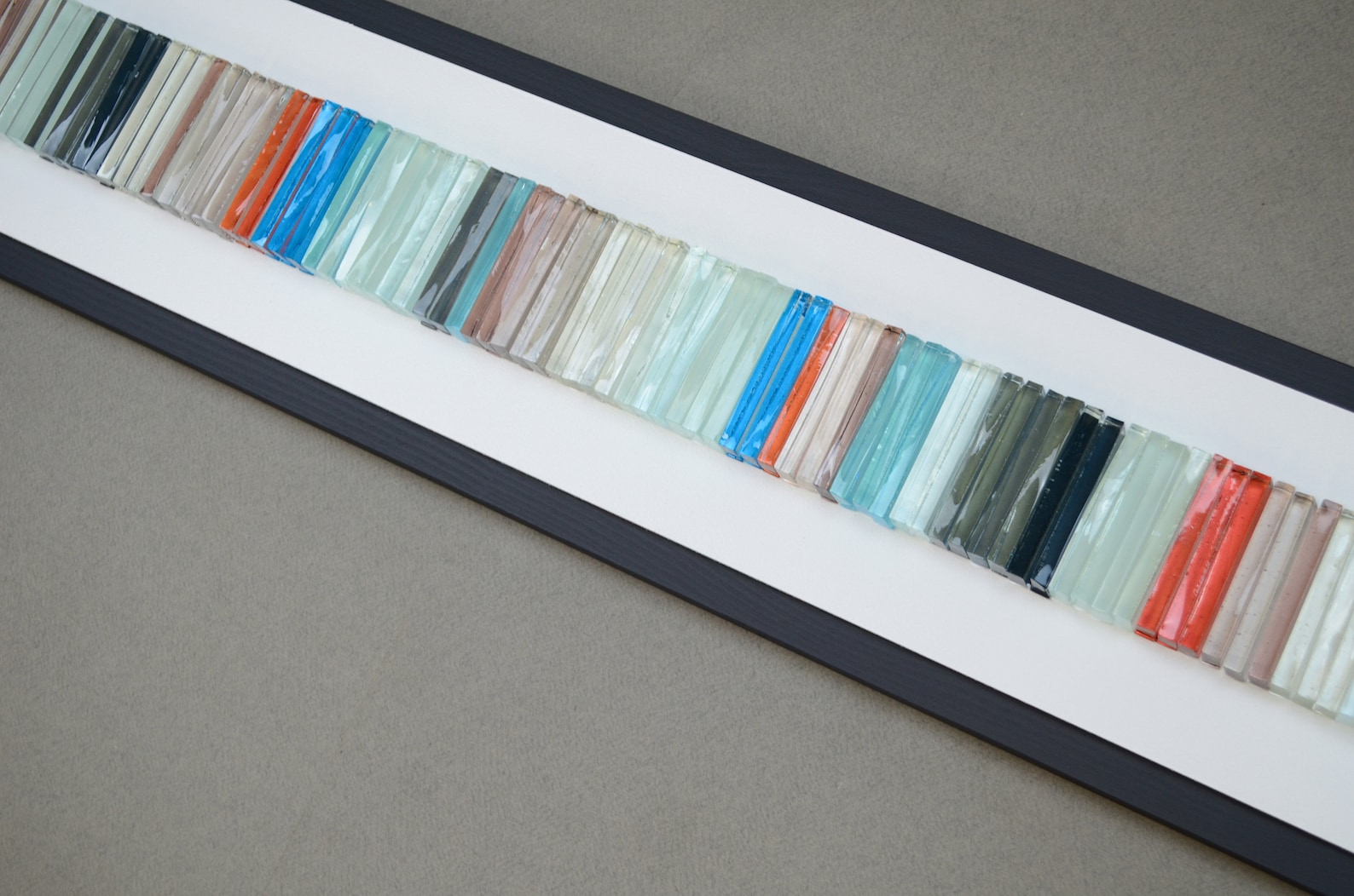 Modern Glass Art 3D Glass Wall Art Fused Glass Wall Art Glass Art Large