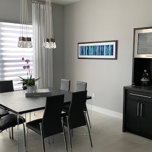 Fused Glass Wall Art – 3D Wall Art, Modern Wall Panel, Modern Coastal Home Decor, Contemporary Glass Artwork