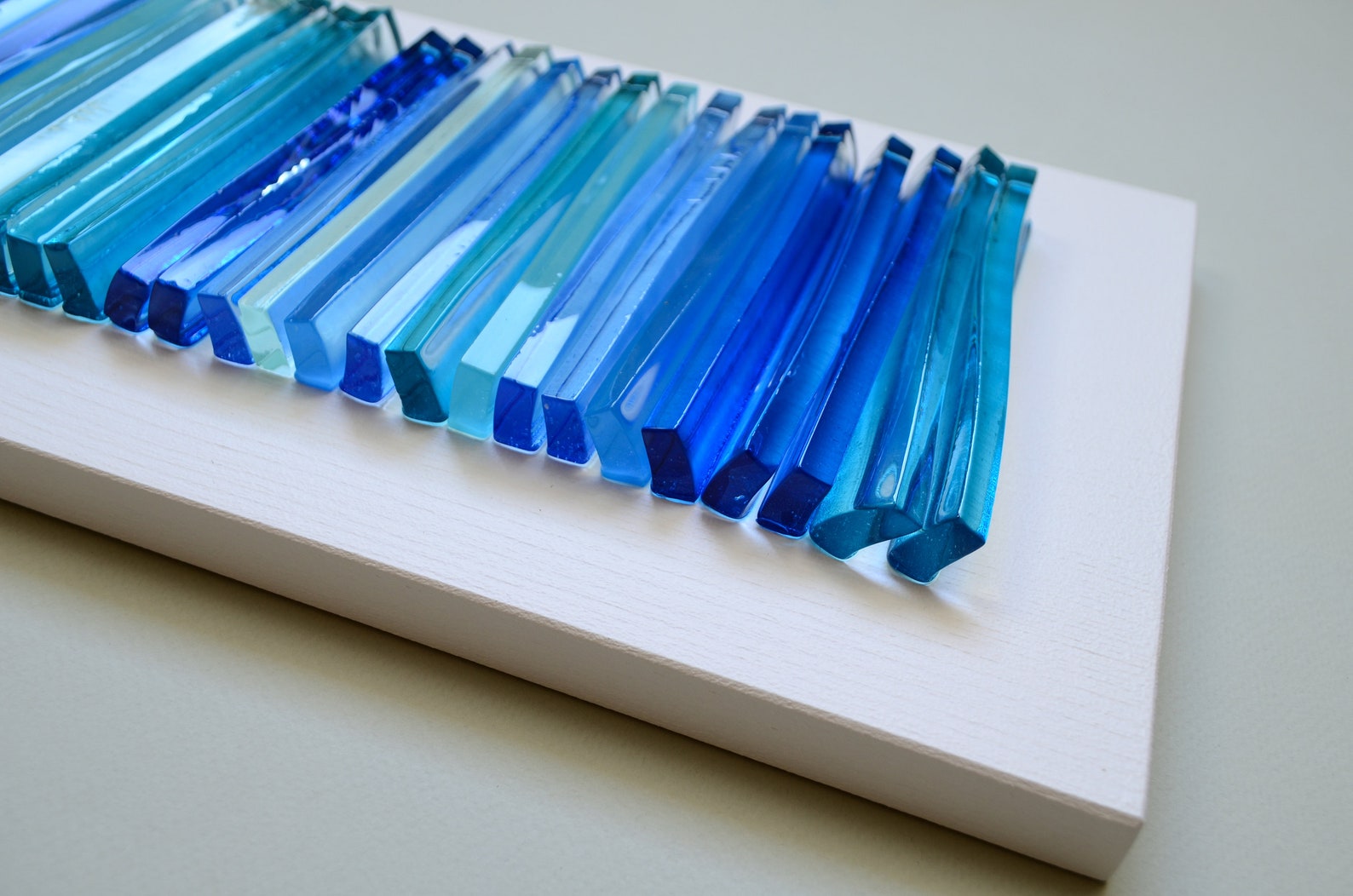 3D Wall Art Glass Art Modern Glass Art Contemporary Wall Art Etsy