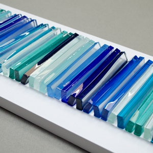 3D wall art Glass art Modern glass art Contemporary wall art Glass art Modern glass art 3D glass art Fused glass art