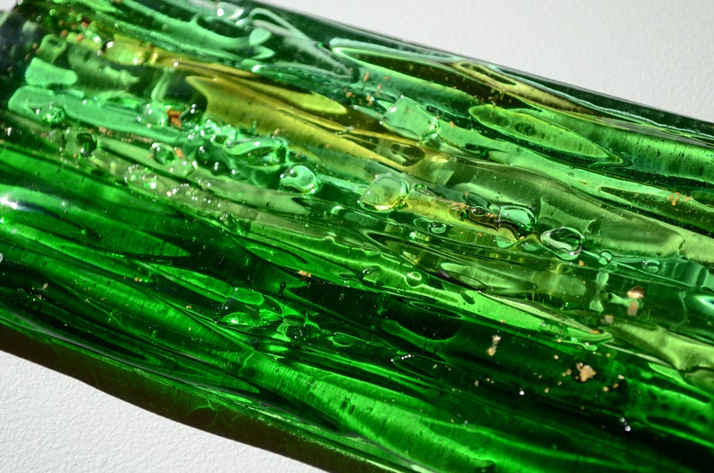 Glass Art Green Wall Art Fused Glass Wall Art Office Wall Art Etsy UK
