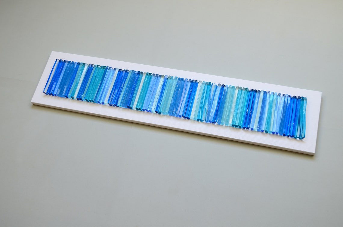 3D wall art Glass art Modern glass art Contemporary wall art Etsy