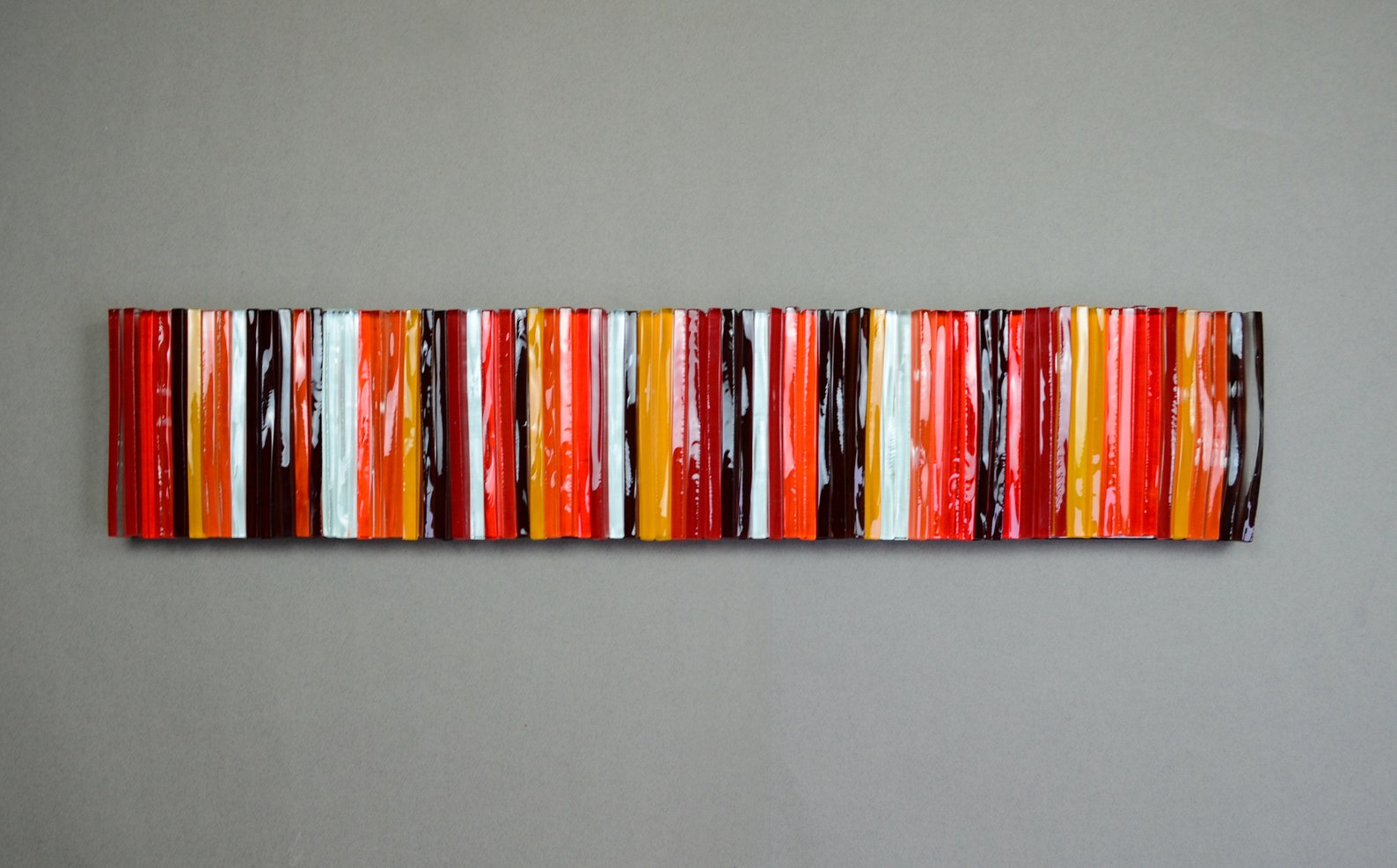 Modern Glass Art 3D Wall Art Glass Art Fused Glass Wall Art Etsy