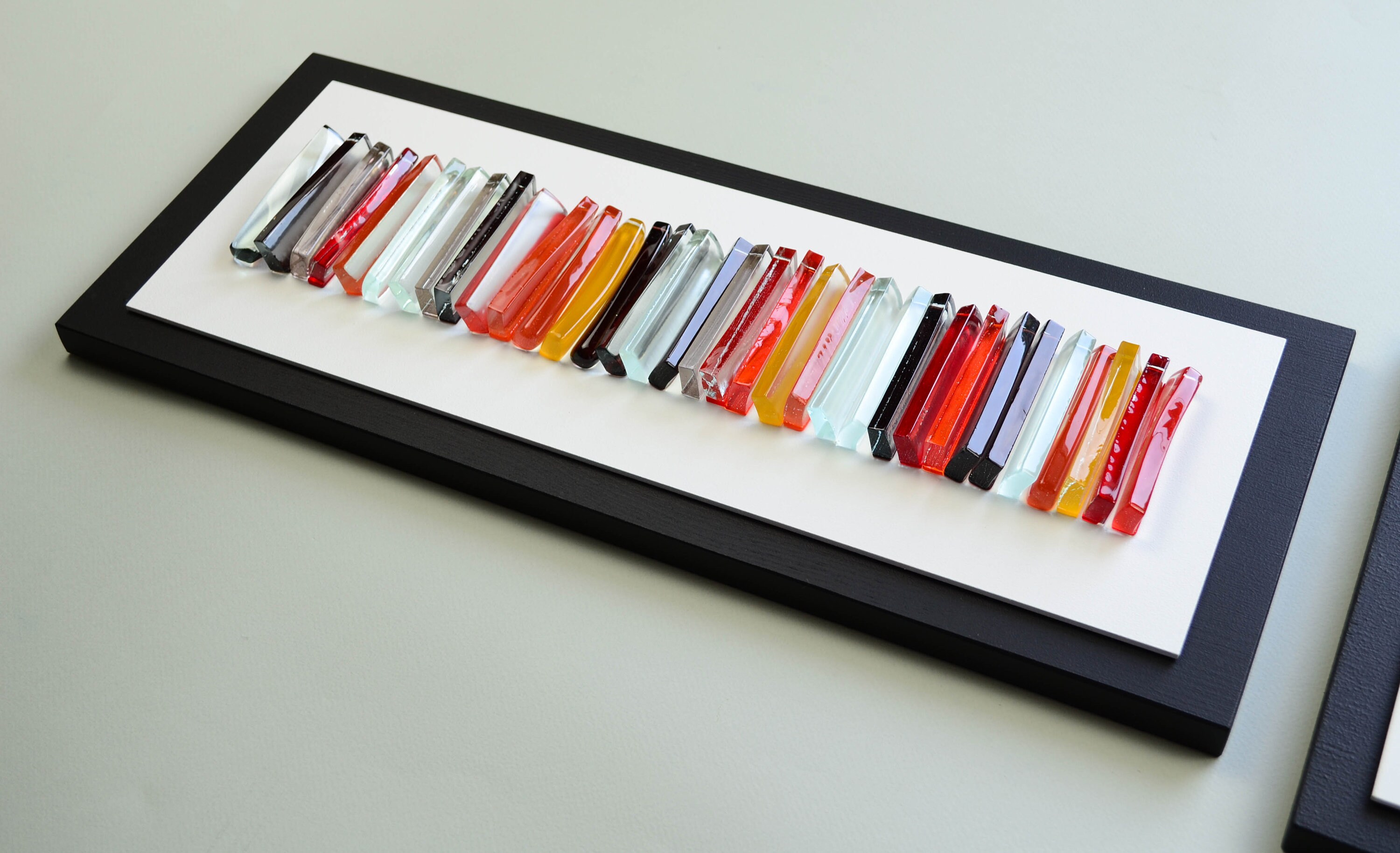 Modern Glass Art Fused Glass Wall Art 3D Wall Art Wall | Etsy UK