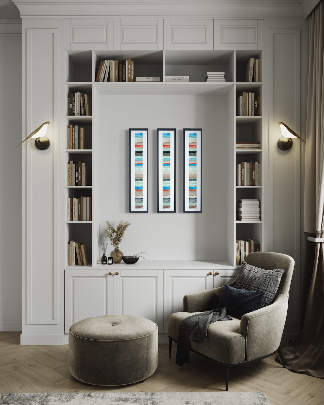 Modern Glass Art 3D Glass Wall Art Fused Glass Wall Art Glass Art Large