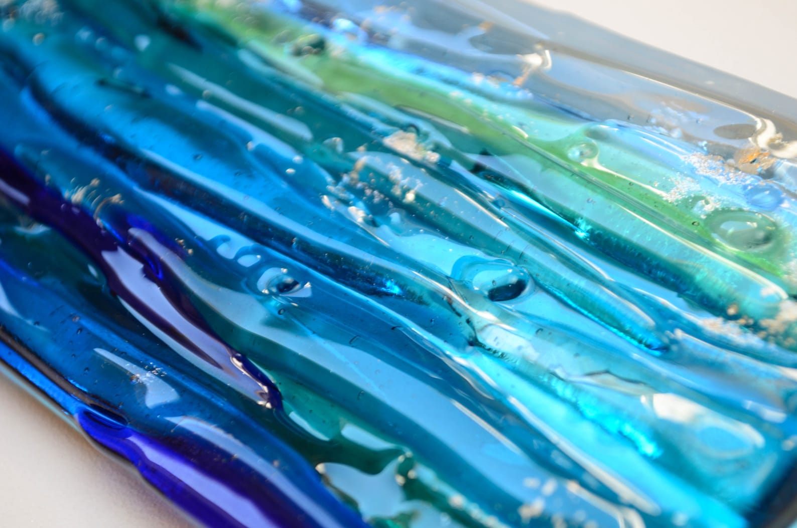 Ocean Decor Glass Wall Art Coastal Decor Beach Art Modern Wall Art