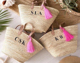 Personalised Basket Hand-woven & Hand-painted
