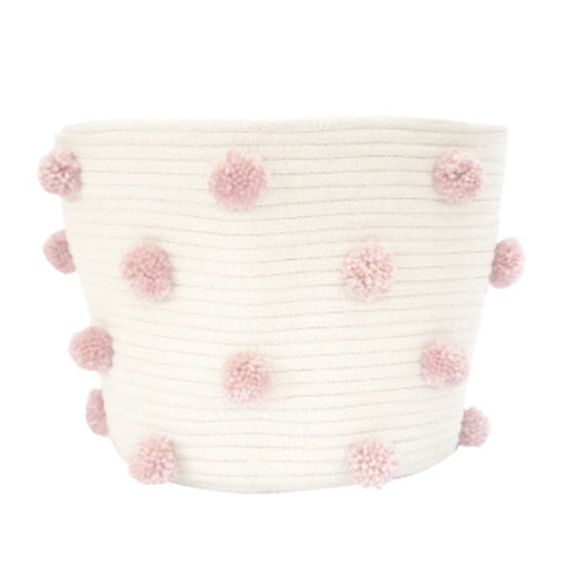 pom pom toy basket