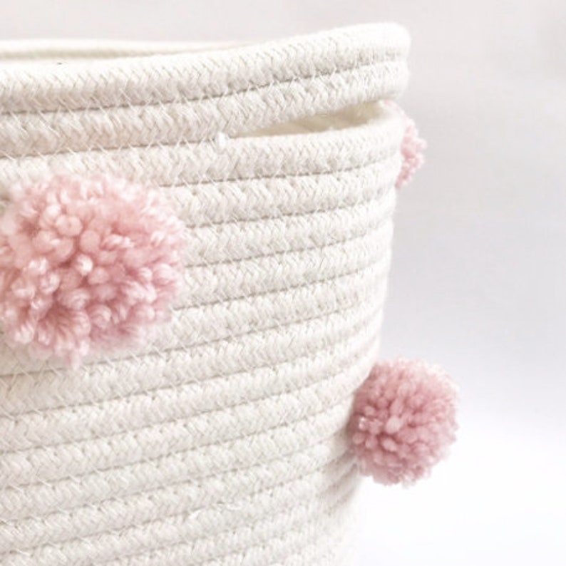pom pom toy basket