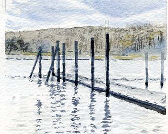 Early Spring View From the Boat Yard