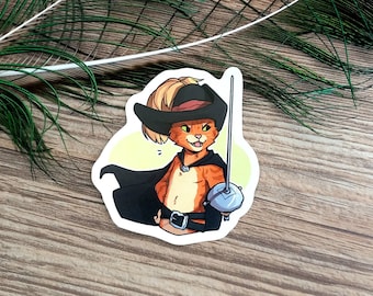 Puss In Boots PVC Stickers | The Last Wish