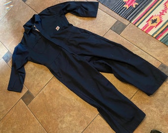 Original BUNDESWEHR BOARD TROUSERS NAVY PANTS BW Aramid Blue Work Trousers Outdoor.