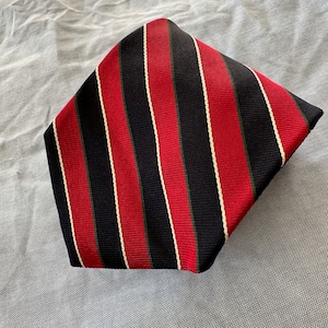 Vintage Brooks Brothers Repp tie - Classic stripe
