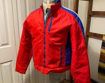 Vintage Sears ski or snowmobile jacket L