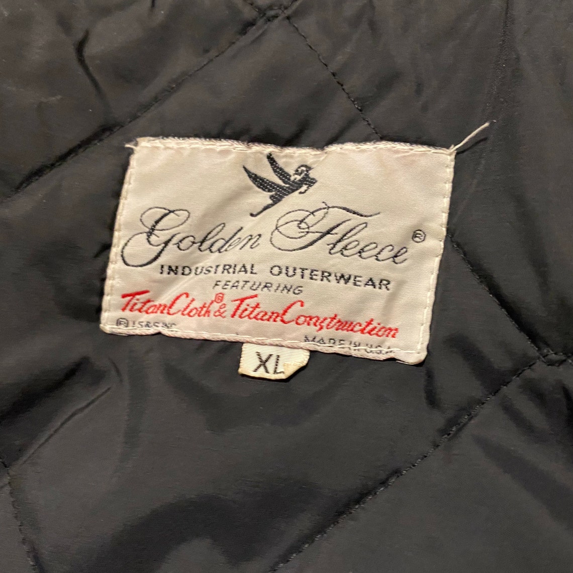 Vintage Golden Fleece industrial outerwear coat XL | Etsy
