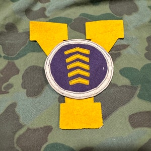 Vintage Varsity Patch - Felt Y 5 inches