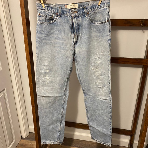 Vintage destroyed/repaired levis 512 32/30 - image 1