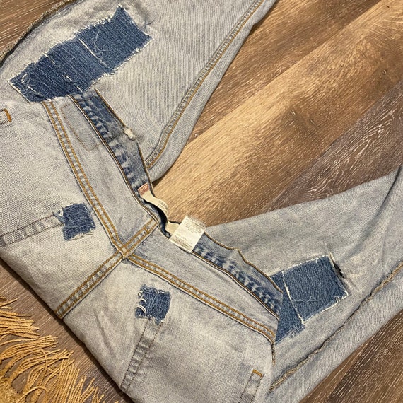 Vintage destroyed/repaired levis 512 32/30 - image 2