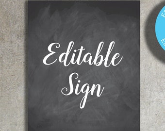 Chalkboard Print - Etsy