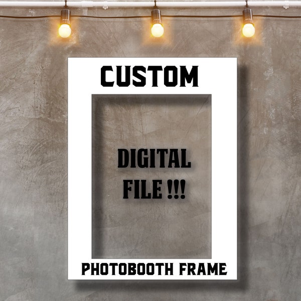 Custom Photo Frame Prop, Selfie Frame, Photo Booth Frame, Custom Selfie Frame, Photo Prop Frame, Custom Photo Booth Frame,  Selfie frames