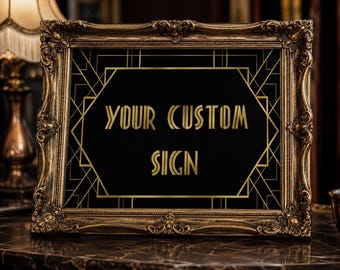 Custom Gatsby Poster