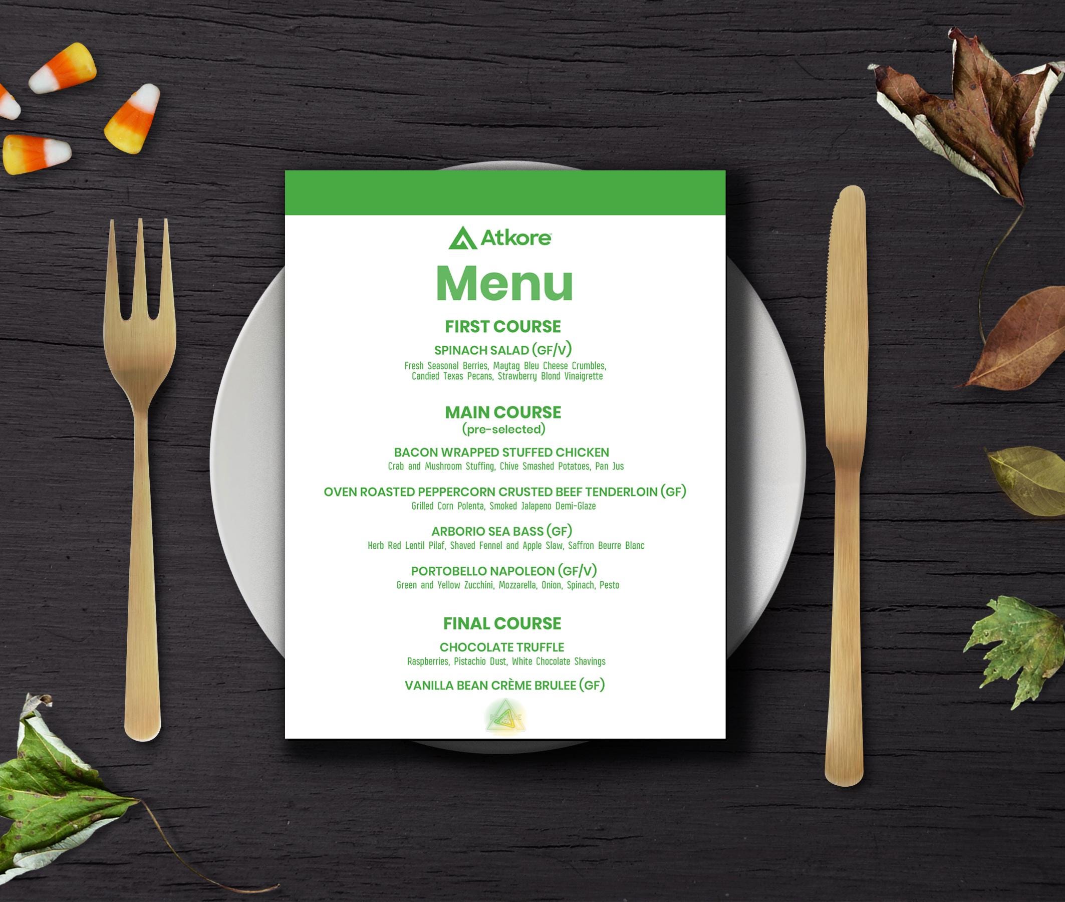 Generic Restaurant Menu Example Modern Generic Restaurant Menu Template: Customizable Food & Drink ...